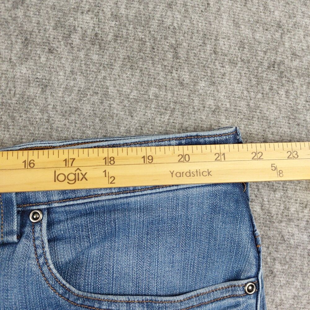 Duluth Trading Jeans Men 42x30(Fit 43x30) Blue Ballroom Double Flex Relaxed Fit - Picture 5 of 8